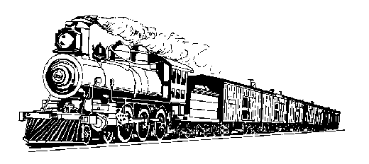 clipart train old train