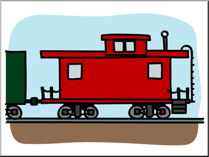 caboose clipart student
