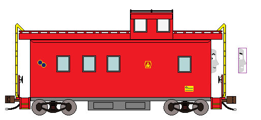 caboose clipart train