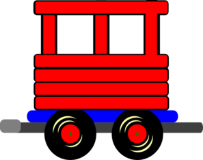 caboose clipart train coach