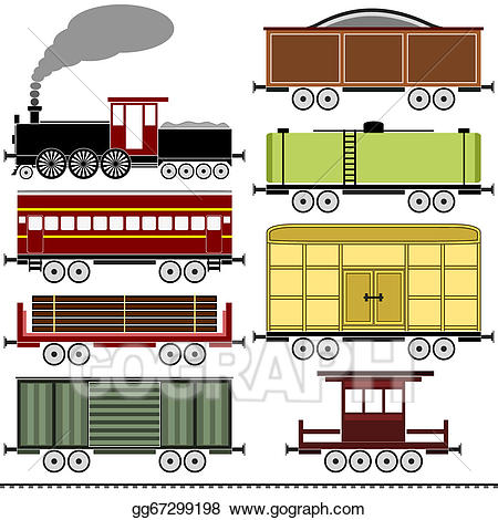caboose clipart train engine