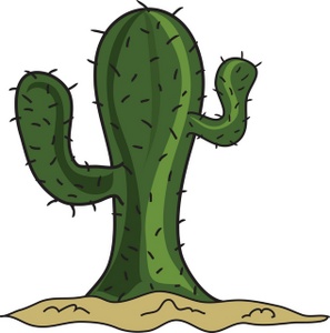 Cactus cartoon