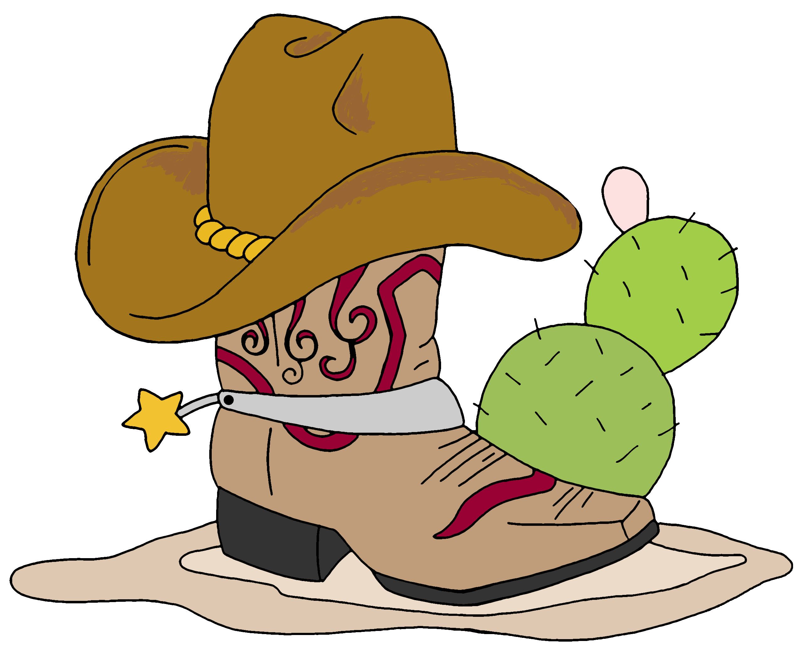 Cactus clipart cowboy. Pin by missy sartisticstitch