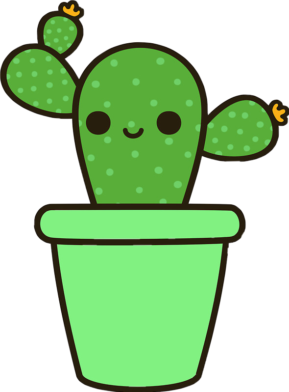 Cactus clipart kawaii, Cactus kawaii Transparent FREE for download on