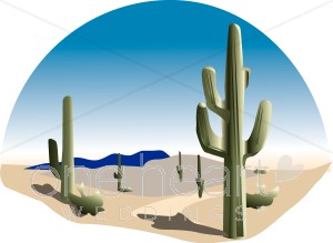 Cactus clipart scene. Prairie western wedding