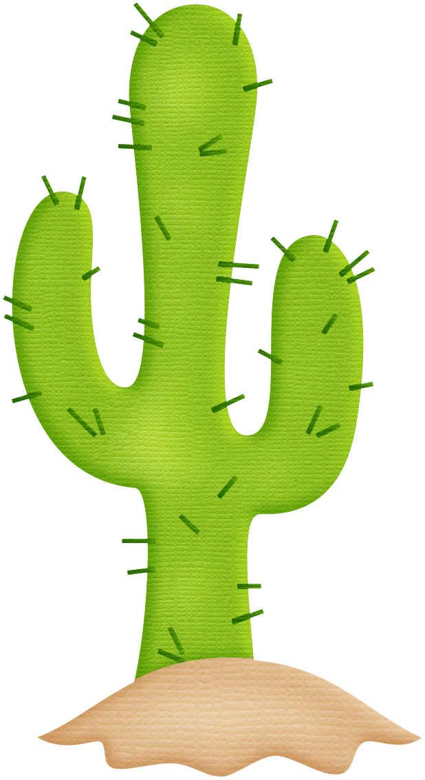 cactus clipart scene