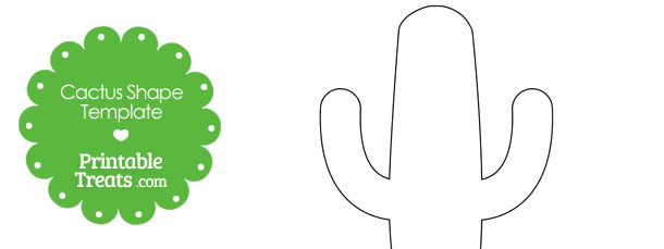 cactus clipart shape