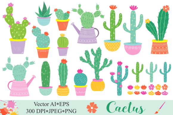 cactus clipart vector