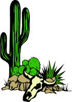 cactus clipart wild west