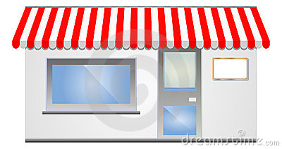 cafe clipart awning