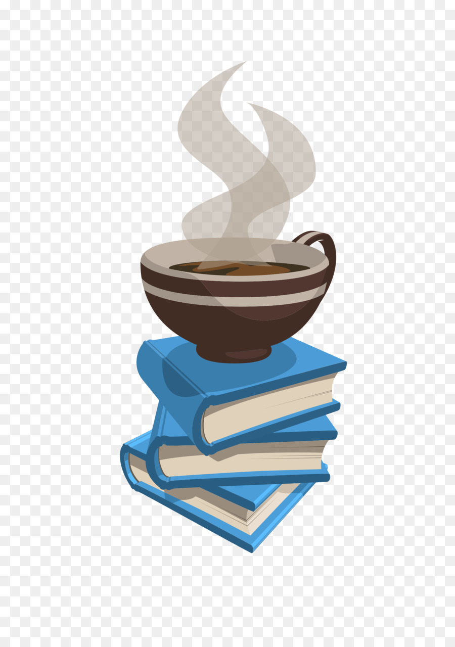clipart books coffee cup