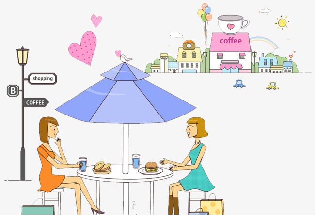 cafe clipart cafe scene