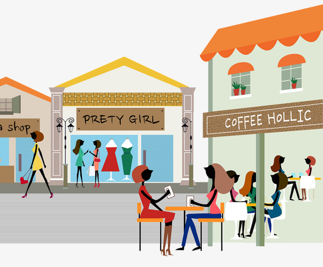 cafe clipart cafe scene