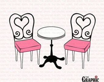 furniture clipart pink chair