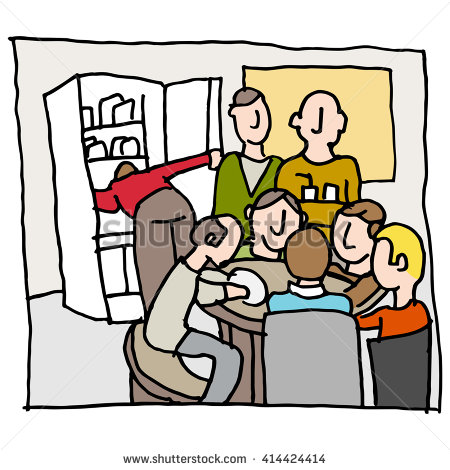 Cafeteria free download best. Cafe clipart crowded