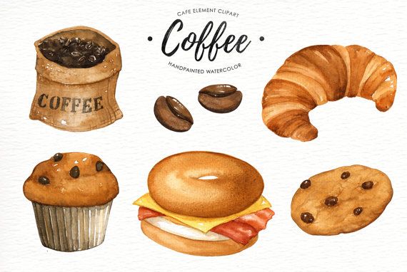 foods clipart cafe