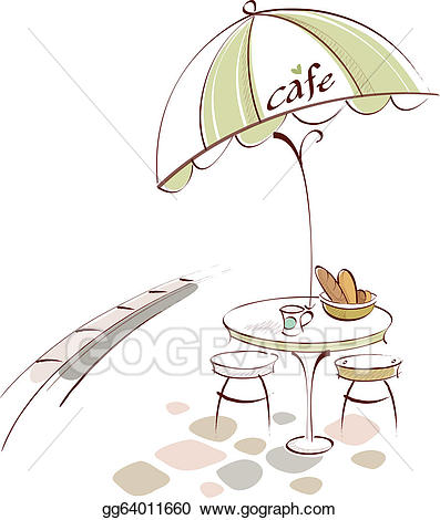 cafe clipart outdoor cafe