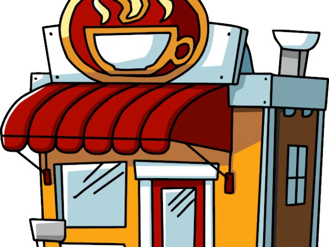 cafe clipart storefront
