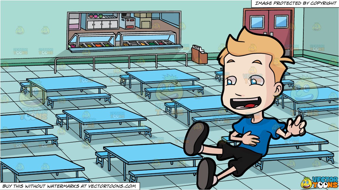 cafeteria clipart boy