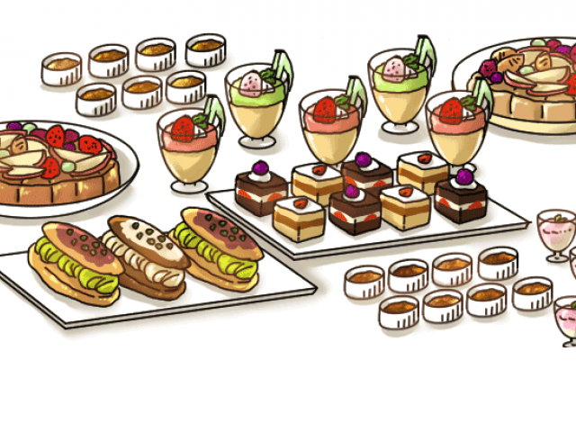 Cafeteria clipart buffet. Free download clip art