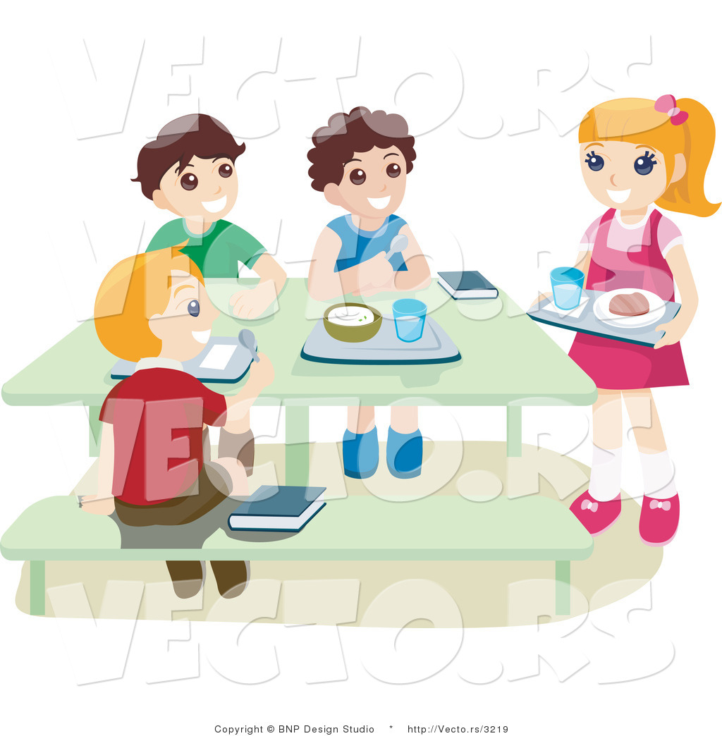 luncheon clipart kid lunch