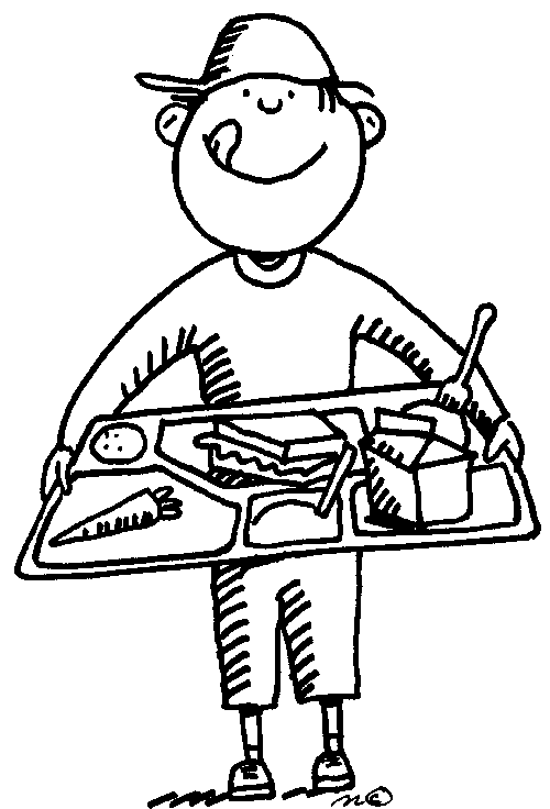 cafeteria clipart drawing
