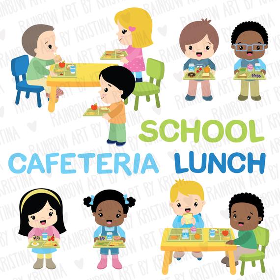 cafeteria clipart eating