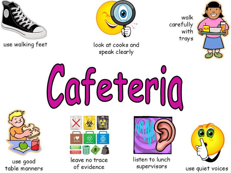 cafeteria clipart expectation