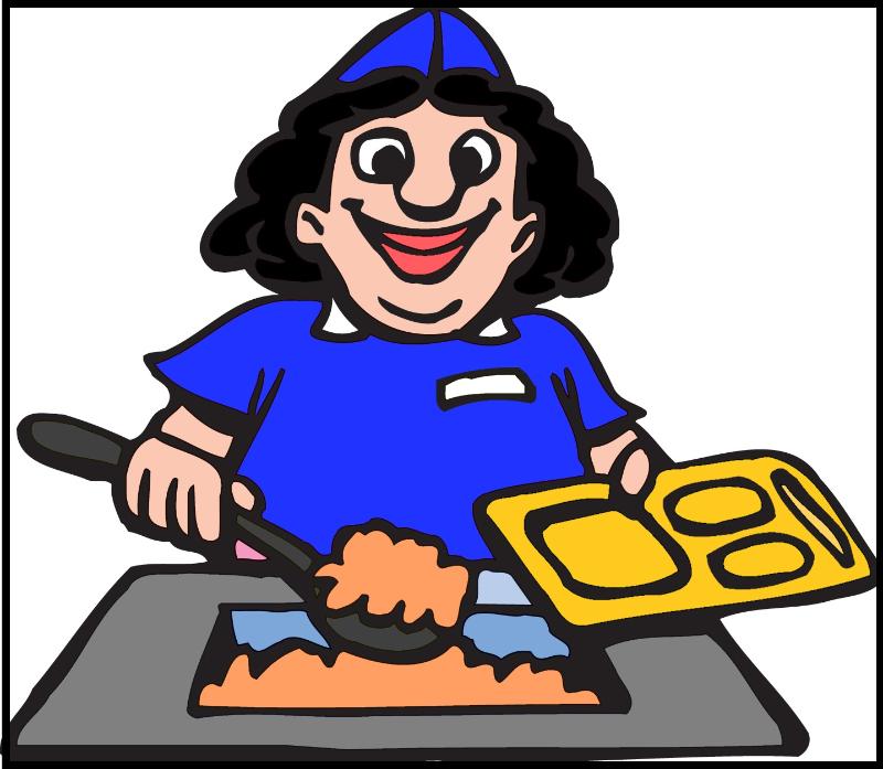 Cafeteria clipart lunch lady, Cafeteria lunch lady Transparent FREE for