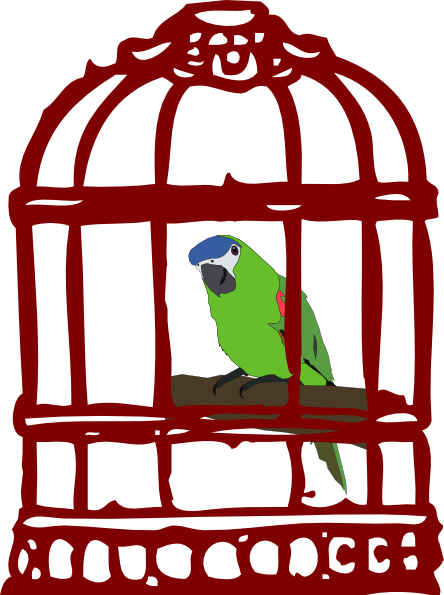 cage clipart bird cage