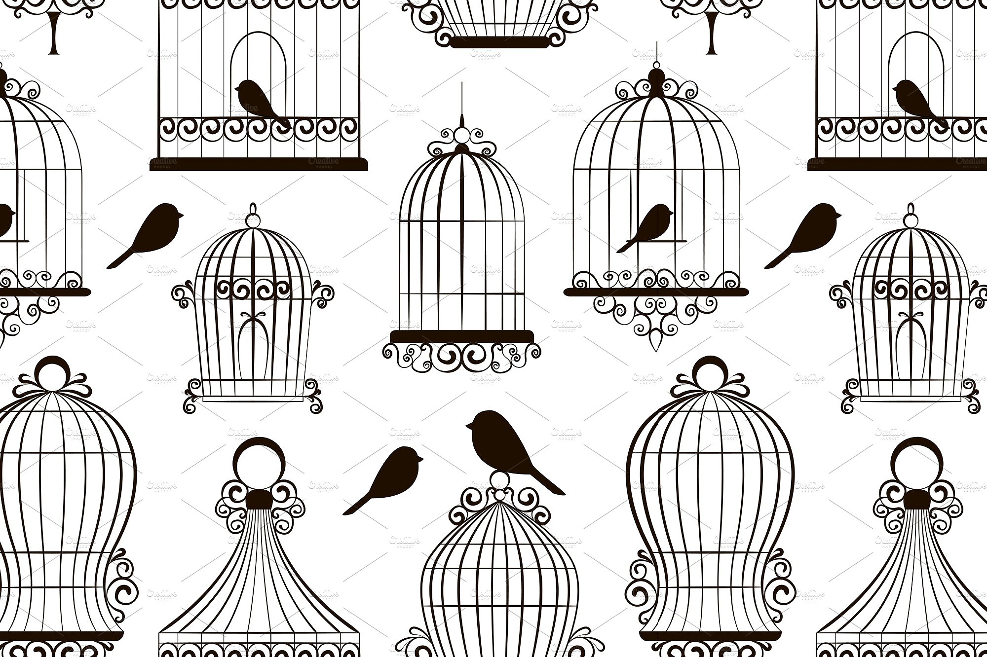 cage clipart empty object