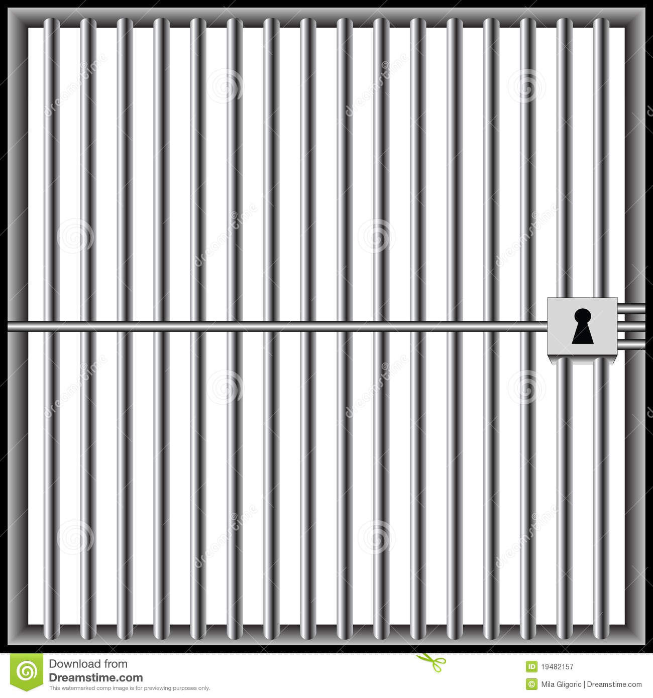 cage clipart jail