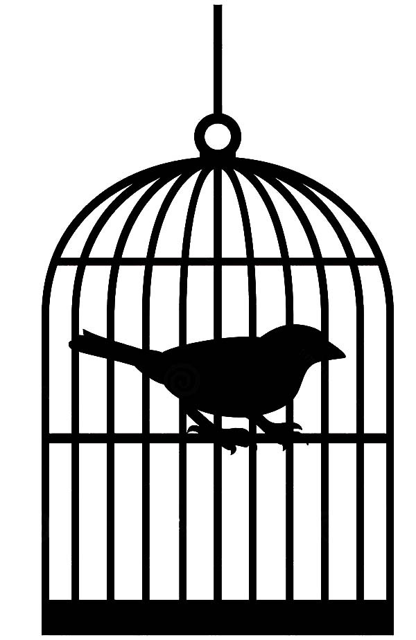 cage clipart simple