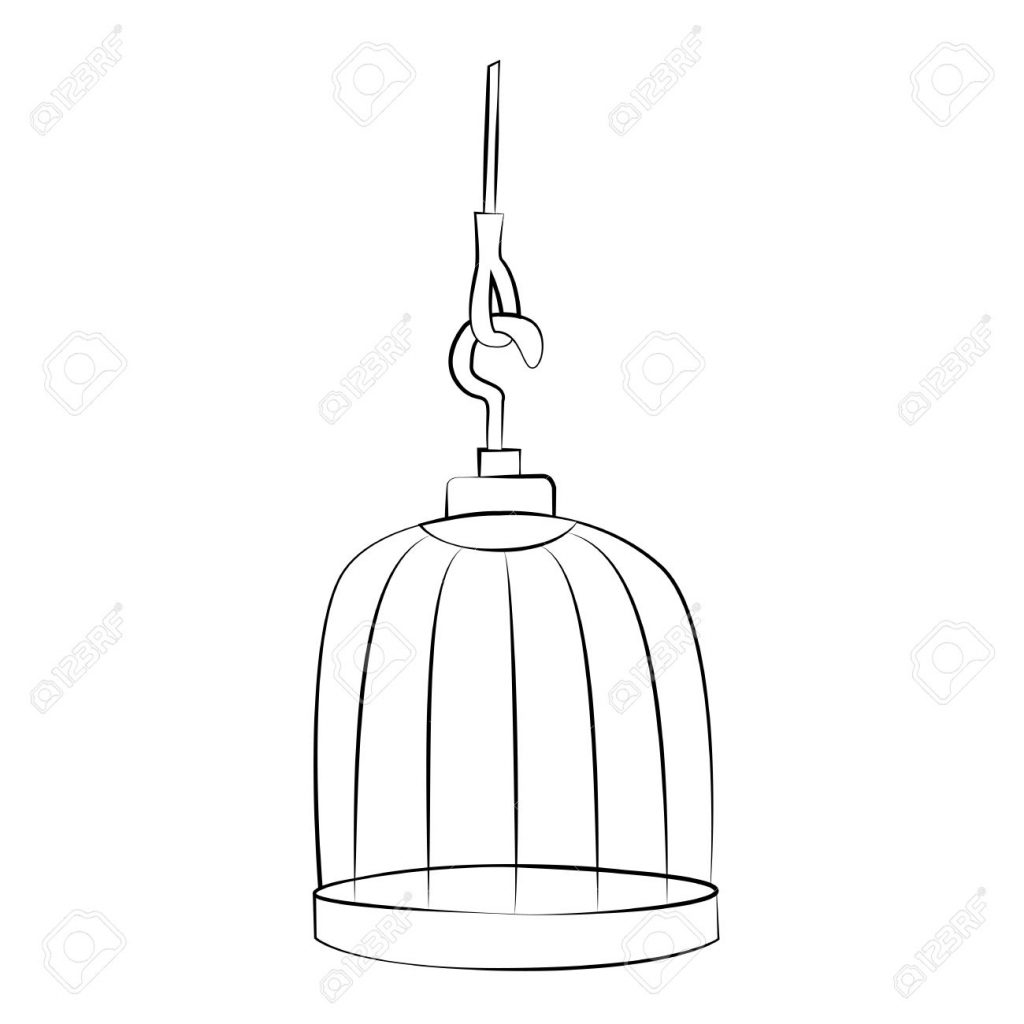 cage clipart simple