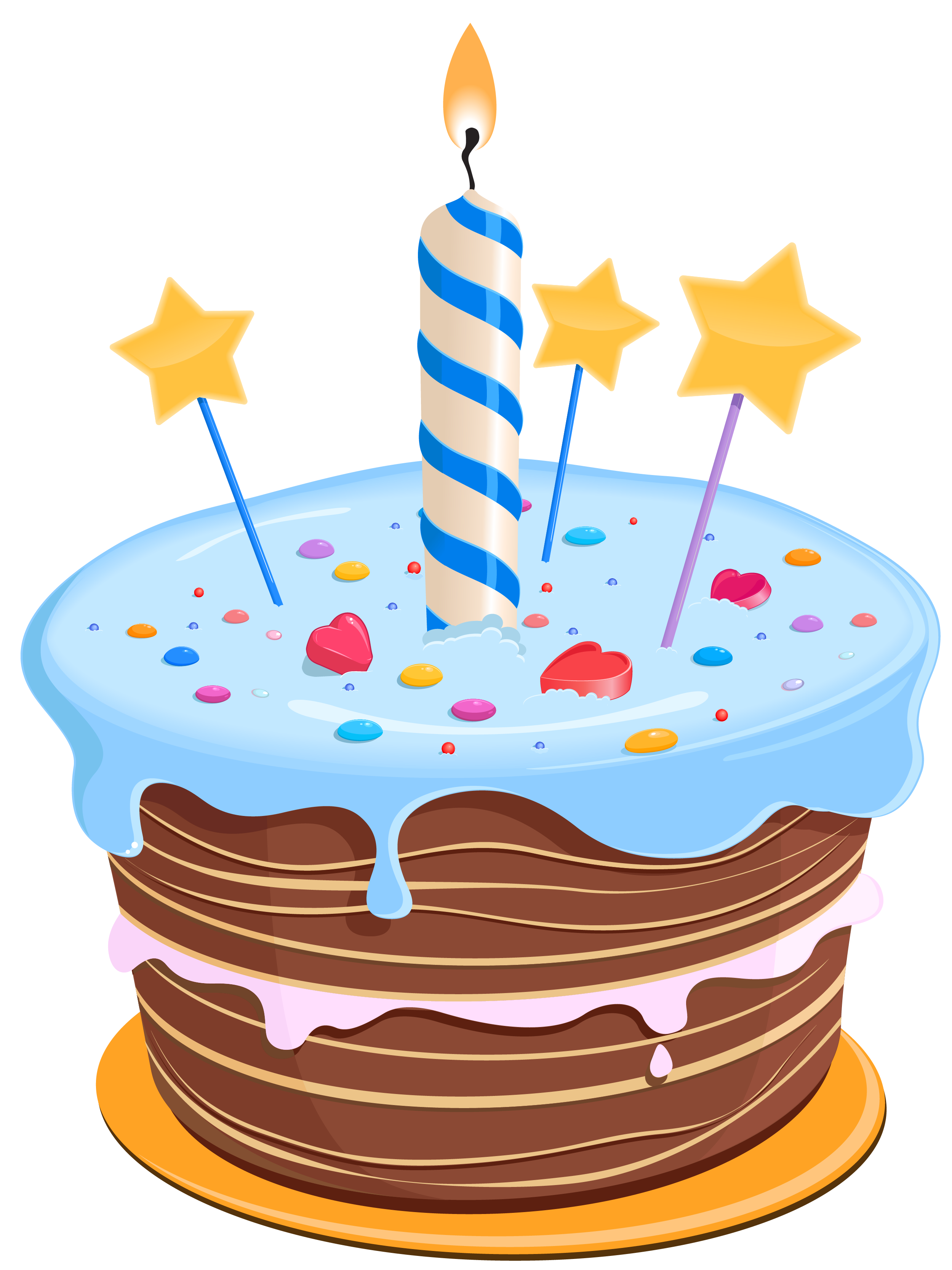 Glitter clipart birthday party. Set these cute cake