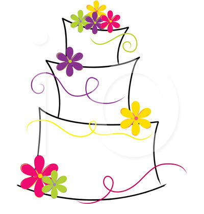 Cake clipart logo. Modern wedding royalty free