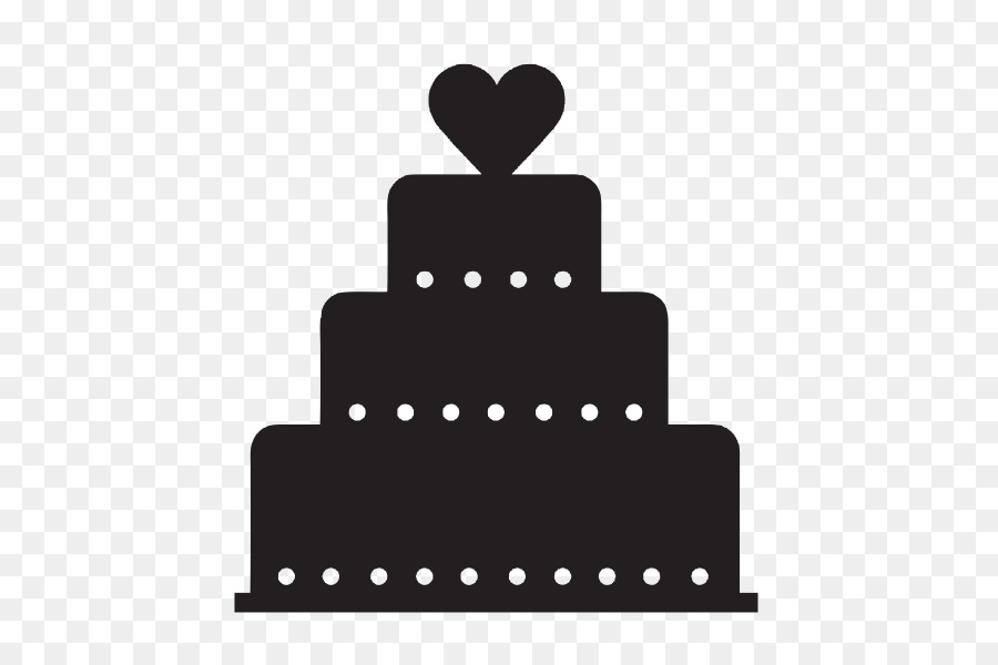 silhouette clipart cake