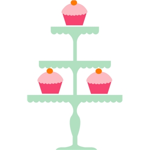 cake clipart stand