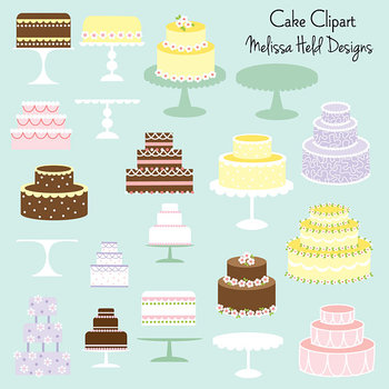 cake clipart stand