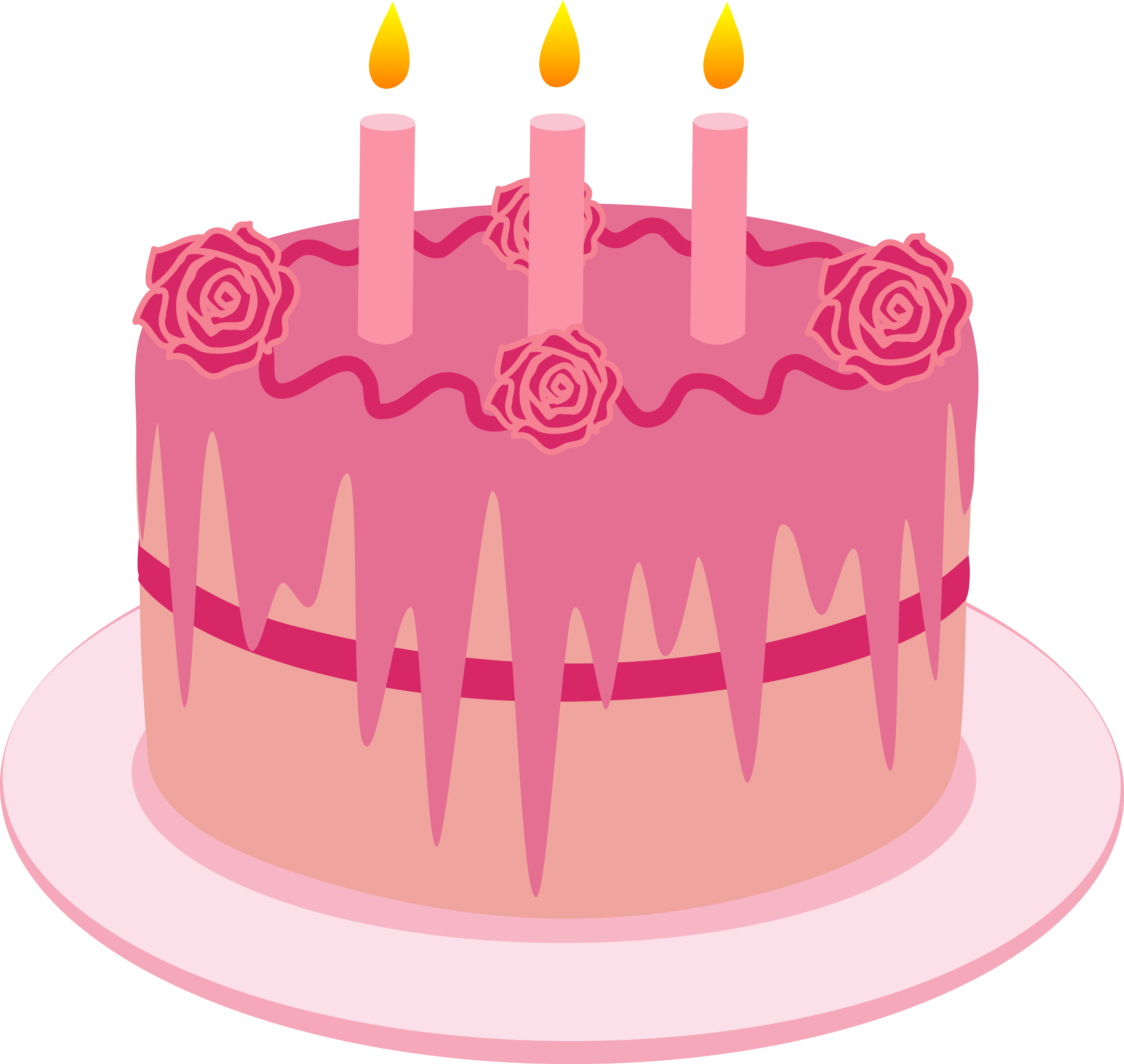 clipart cake drawing