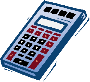 calculator clipart calculation