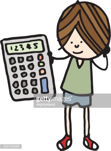 Calculator clipart child. Boy with premium clipartlogo