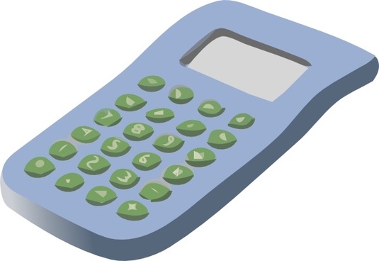 calculator clipart happy