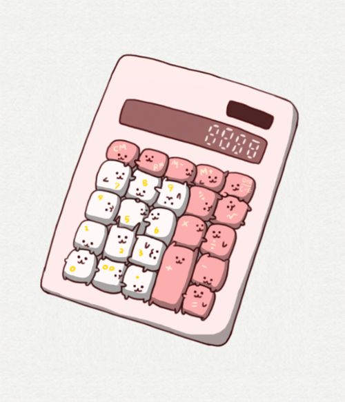 Calculator clipart kawaii, Calculator kawaii Transparent FREE for