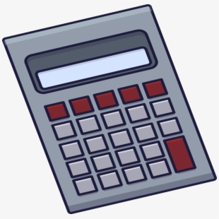 calculator clipart side view