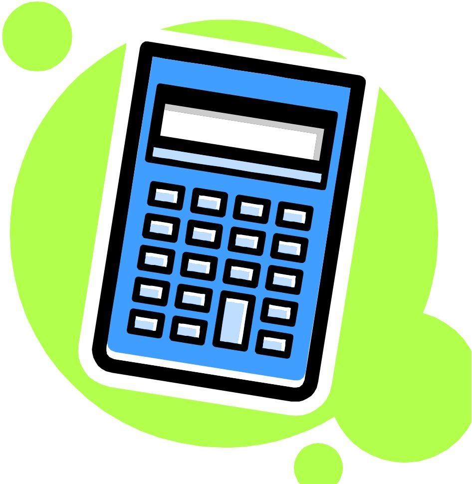 calculator clipart simple
