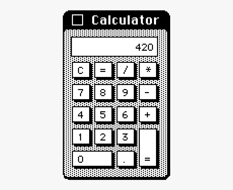 calculator clipart tumblr transparent