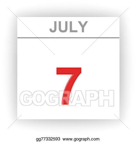 clipart calendar 7 day
