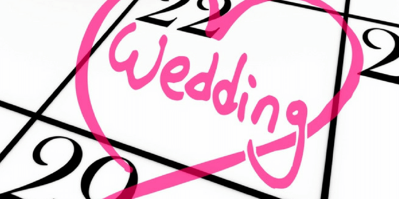 Clipart wedding calendar. The red door 