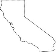 california clipart line